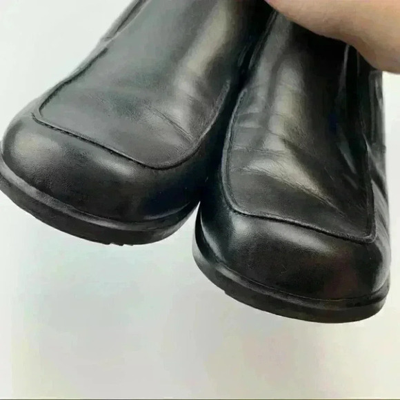 Report flats size 10 black leather loafers - Picture 9 of 11